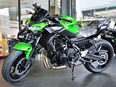 Best 2020-2023 Kawasaki Ninja Z650 Motorcycle Fairings - Green Black UK