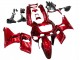 1998-2003 Kawasaki ZZR600 Motorcycle Fairings - Red with Black Flame UK