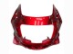 1998-2003 Kawasaki ZZR600 Motorcycle Fairings - Red with Black Flame UK