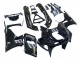 1993-2007 Kawasaki ZZR400 Motorcycle Fairings - Glossy Black Gold Ninja UK