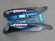 1993-2003 Kawasaki ZZR1100 Motorcycle Fairings - Glossy Blue Grey UK