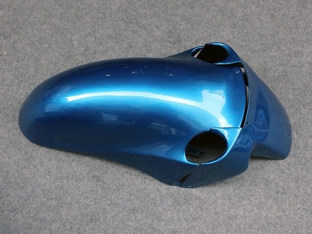 1993-2003 Kawasaki ZZR1100 Motorcycle Fairings - Glossy Blue Grey UK