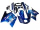 1993-2003 Kawasaki ZZR1100 Motorcycle Fairings - Blue Silver Black UK
