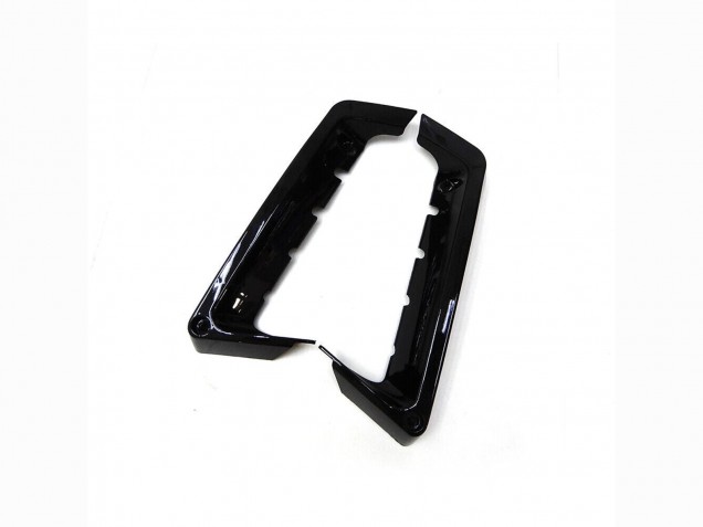 2007-2009 Kawasaki GTR1400/ZG1400 Motorcycle Fairings - Matte Black Green Lines UK