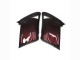 2007-2009 Kawasaki GTR1400/ZG1400 Motorcycle Fairings - Maroon Red Black UK