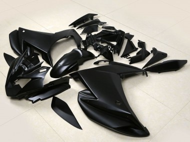 Best 2009-2015 Yamaha FZ6R Motorcycle Fairings - Matte Black UK