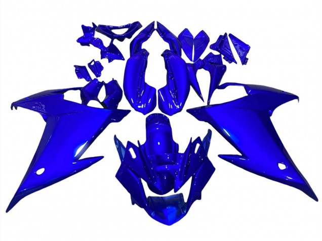 2009-2015 Yamaha FZ6R Motorcycle Fairings - Blue UK
