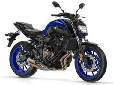Best 2012-2017 Yamaha MT07/FZ07 Motorcycle Fairings - Blue Black UK