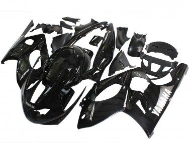 Best 1996-2007 Yamaha YZF600R Thundercat Motorcycle Fairings - Glossy Black UK