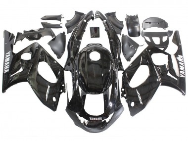 Best 1996-2007 Yamaha YZF600R Thundercat Motorcycle Fairings - Glossy Black UK