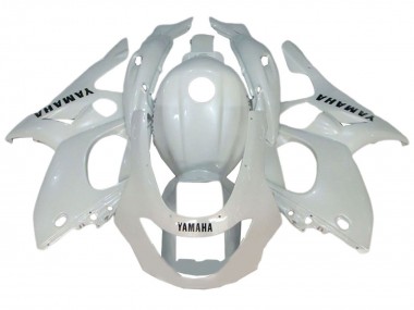 Best 1996-2007 Yamaha YZF600R Thundercat Motorcycle Fairings - Glossy White UK