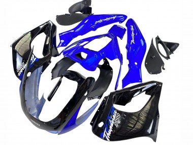 Best 1997-2007 Yamaha YZF 1000R Thunderace Motorcycle Fairings - Blue Black Thunderace UK