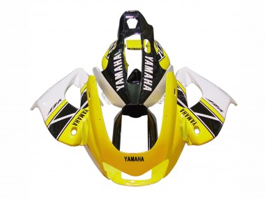 Best 1997-2007 Yamaha YZF 1000R Thunderace Motorcycle Fairings - White Black Yellow UK