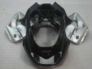 Best 1997-2007 Yamaha YZF 1000R Thunderace Motorcycle Fairings - Black Silver Thunderace UK