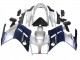 2001-2006 Yamaha FJR1300 Motorcycle Fairings - Dark Blue Silver UK