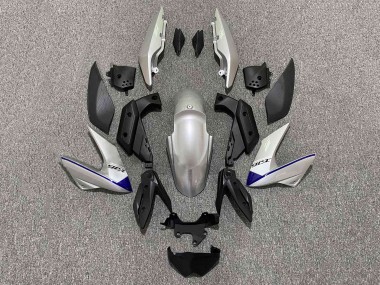Best 2009-2012 Yamaha XJ6 Motorcycle Fairings - Silver Blue UK