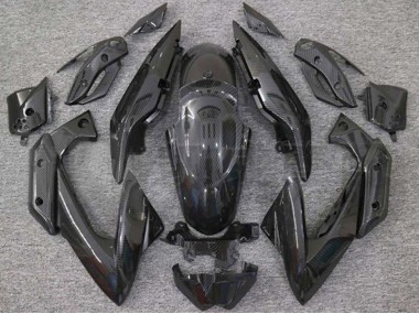 Best 2009-2012 Yamaha XJ6 Motorcycle Fairings - Black Carbon Fiber UK