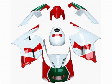 Best 1991-1994 Yamaha TZR250 3XV Motorcycle Fairings - White Red Green UK