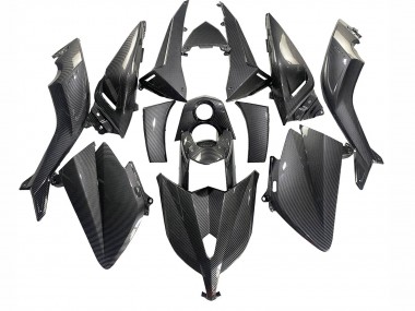 Best 2012-2014 Yamaha TMAX530 Motorcycle Fairings - Black Carbon Fiber UK