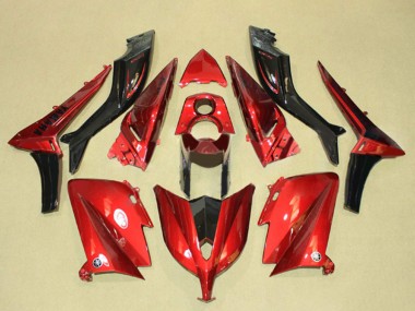 Best 2012-2014 Yamaha TMAX530 Motorcycle Fairings - Red UK