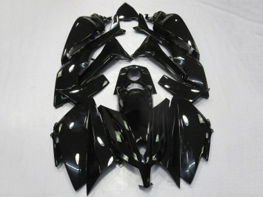 Best 2012-2014 Yamaha TMAX530 Motorcycle Fairings - Glossy Black UK