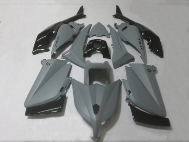 Best 2012-2014 Yamaha TMAX530 Motorcycle Fairings - Matte Grey Glossy Black UK