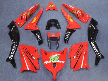 Best 2012-2014 Yamaha TMAX530 Motorcycle Fairings - Red Black 62 UK