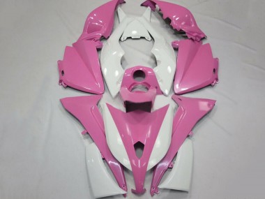 Best 2012-2014 Yamaha TMAX530 Motorcycle Fairings - Pink White UK