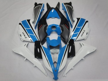 Best 2012-2014 Yamaha TMAX530 Motorcycle Fairings - White Blue Black UK