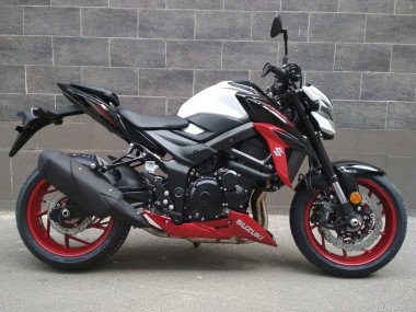 Best 2017-2022 Suzuki GSX-S 750 Motorcycle Fairings - Red White UK