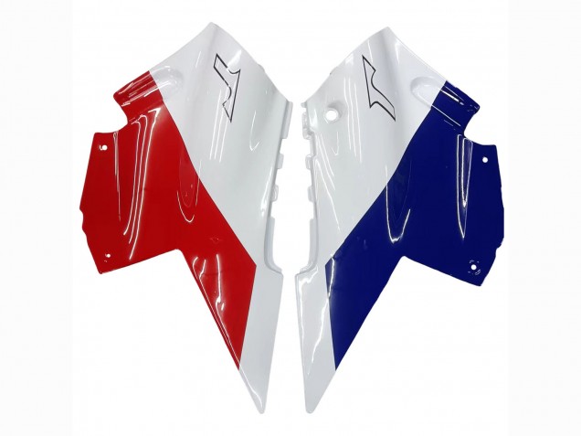 1984-1987 Suzuki RG400 RG500 RG400/500 Motorcycle Fairings - White Red Blue Yellow Motul Michelin Pepsi UK