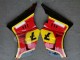 1984-1987 Suzuki RG400 RG500 RG400/500 Motorcycle Fairings - Red Yellow Black 7 UK