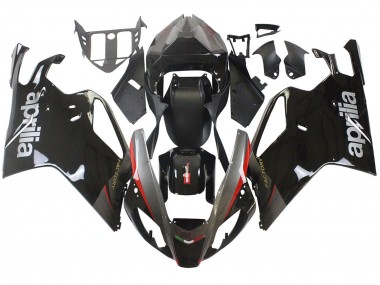 Best 2003-2006 Aprilia RSV1000 Motorcycle Fairings - Glossy Black Grey Red UK
