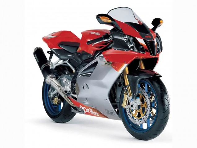 2003-2006 Aprilia RSV1000 Motorcycle Fairings - White Red Black UK