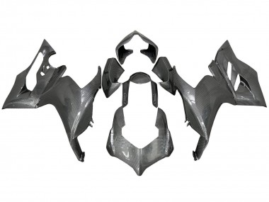 Best 2020-2024 Ducati Panigale V2 Motorcycle Fairings - Black Carbon Fiber Style UK