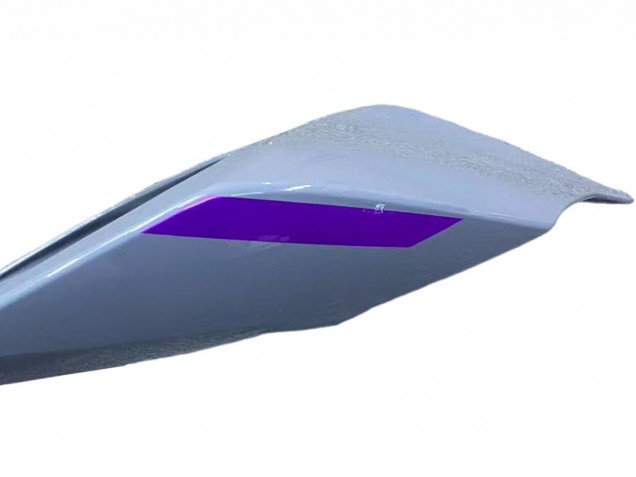 2020-2024 Ducati Panigale V2 Motorcycle Fairings - Glossy Grey Purple Glossy Black UK