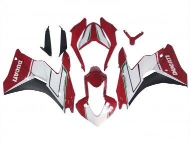 Best 2017-2022 Ducati Supersport 939/939S Motorcycle Fairings - White Red Black Green UK