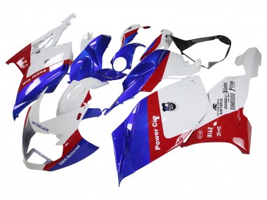 Best 2005-2010 BMW K1200S Abs Fairings - White Red Blue UK