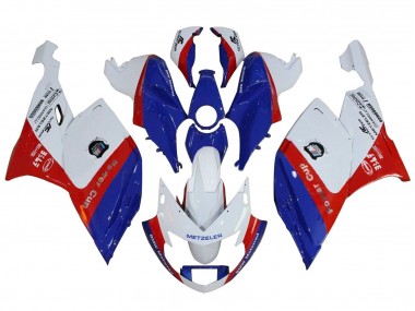 Best 2005-2010 BMW K1200S Abs Fairings - White Red Blue UK