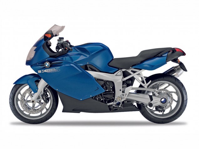 2005-2010 BMW K1200S Motorcycle Fairings - Dark Blue Black UK