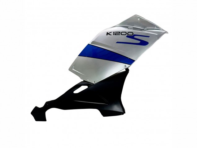 2005-2010 BMW K1200S Bike Fairings - Silver Blue Black UK