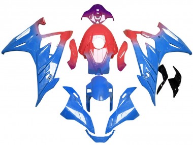 Best 2023-2024 BMW S1000RR Motorcycle Fairings - Gradient Blue Red UK