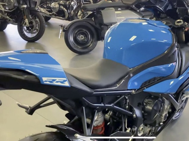 2023-2024 BMW S1000RR Motorcycle Fairings - Blue Black UK