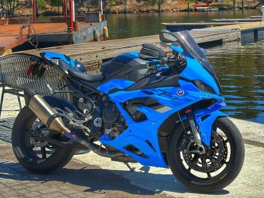 Best 2023-2024 BMW S1000RR Motorcycle Fairing - Glossy Blue UK