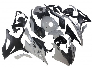 Best 2023-2024 BMW S1000RR Motorcycle Fairings - Nardo Grey Matte Black UK