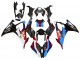 2019-2022 BMW S1000RR Motorcycle Fairings - Black Red Blue UK
