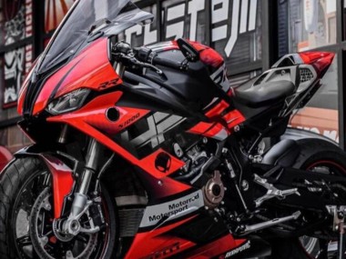 Best 2019-2022 BMW S1000RR Motorcycle Fairings - Black Red Grey UK