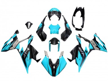 Best 2019-2022 BMW S1000RR Motorcycle Fairings - Blue Black UK