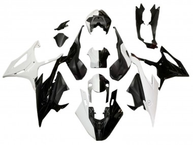 Best 2019-2022 BMW S1000RR Motorcycle Fairing - White Black UK