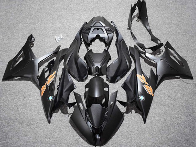 2019-2022 BMW S1000RR Motorcycle Fairings - Black UK